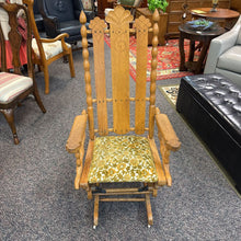 Load image into Gallery viewer, Antique Victorian Glider Rocking Chair (45x24x24)
