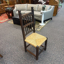 Load image into Gallery viewer, Rattan Seat Chair (45x17x17)
