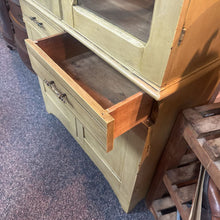 Load image into Gallery viewer, Antique Cream Kitchen Cabinet (77x42x16)
