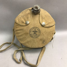Load image into Gallery viewer, Vintage Boy Scouts of America Canteen (8"x3")
