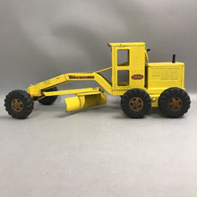 Load image into Gallery viewer, Vintage Tonka Yellow Metal Road Grader Toy (18")
