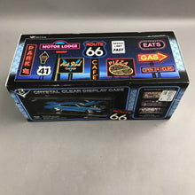 Load image into Gallery viewer, Route 66 Crystal Clear Display Case 1:24 Scale Models New - w/Checkerboard Floor
