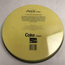 Load image into Gallery viewer, Coca Cola Tray; "Coca-Cola With Bottle" (1994) (11.75")
