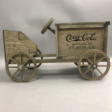 Load image into Gallery viewer, Coca Cola Kirby Franklin Heirloom Dolls Wood Soap Box Race Car (8x14x5)
