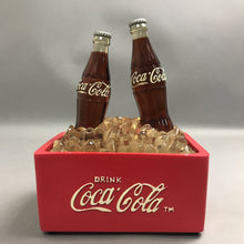 Load image into Gallery viewer, Vintage Coca Cola 2 Bottle Fountain with Coca-Cola Bottles &amp; Ice (10x7x5)
