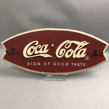Load image into Gallery viewer, Coca-Cola Wall Coat Hook (8x19)
