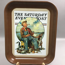 Load image into Gallery viewer, Vintage Saturday Evening Post "Decoys" Tray (13x10)
