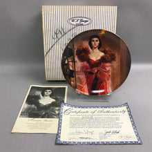 Load image into Gallery viewer, Gone With The Wind Collectors Plate w/COA &amp; Box WL George, "Scarlett's Resolve" (8.5")
