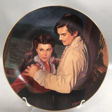 Load image into Gallery viewer, Gone With The Wind Scarlett &amp; Rhett "Dangerous Attractions" Plate (8.5")
