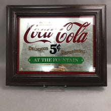 Load image into Gallery viewer, Coca-Cola Framed Mirror (17x20)
