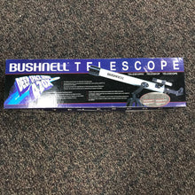 Load image into Gallery viewer, NIB Bushnell Deep Space 420X Blue Refractor Telescope With Adjustable Tripod
