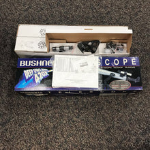 Load image into Gallery viewer, NIB Bushnell Deep Space 420X Blue Refractor Telescope With Adjustable Tripod
