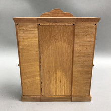 Load image into Gallery viewer, Vintage Wood Cabinet Hutch Curio Dollhouse Miniature Furniture (6x5x1.5)
