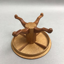 Load image into Gallery viewer, Vintage Reevesline Wood Round Table Dollhouse Miniature Furniture (2.5x4)
