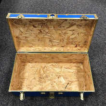 Load image into Gallery viewer, Blue Cedar Lined Trunk (12x30x15)(As Is)
