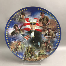 Load image into Gallery viewer, Bradford Exchange "Duty, Honor, Country" Collectors Plate (12")
