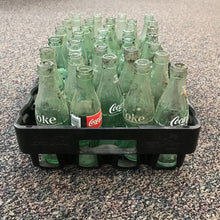 Load image into Gallery viewer, Plastic Coca-Cola Crate w/Bottles

