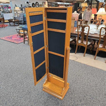 Load image into Gallery viewer, Double-Sided Freestanding Swivel Jewelry Armoire w/ Mirror (62x18x14)
