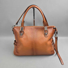 Load image into Gallery viewer, S-Zone Leather Tote Purse / Handbag, Brown (10x14x5)
