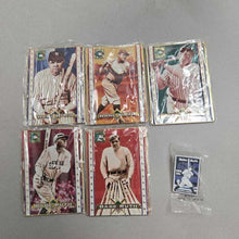 Load image into Gallery viewer, Metallic Impressions Babe Ruth - 5 Metal Collectors Cards (2x5x3.75)
