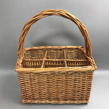 Load image into Gallery viewer, Wicker Wine Bottle Holder Basket (17x14x9.5)
