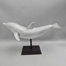 Load image into Gallery viewer, Thai Dolphin Figurine (~8x12x5) (As-Is; Paint Loss)
