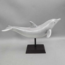 Load image into Gallery viewer, Thai Dolphin Figurine (~8x12x5) (As-Is; Paint Loss)
