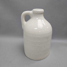 Load image into Gallery viewer, Craquelure Ceramic Jug Vase – Blue Floral Bouquet (As-Is) (9x5.5)
