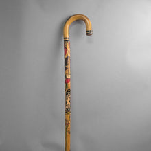 Load image into Gallery viewer, Carved Wood Souvenir Cane - Florida (37")
