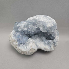 Load image into Gallery viewer, Large Natural Blue Celestite Geode Crystal Cluster (4.5lb; 4x5x4)
