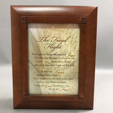 Load image into Gallery viewer, Wooden 'Final Flight' Remembrance Box (3.5x9.75x8)
