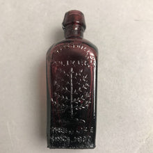 Load image into Gallery viewer, Straubhullers Tree of Life Elixir Purple Glass Bottle (3")
