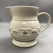 Load image into Gallery viewer, Longaberger Pottery Woven Traditions Pitcher (7.25")
