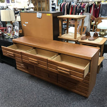 Load image into Gallery viewer, Oak Finish Dresser 9 Drawer (30x70x18)
