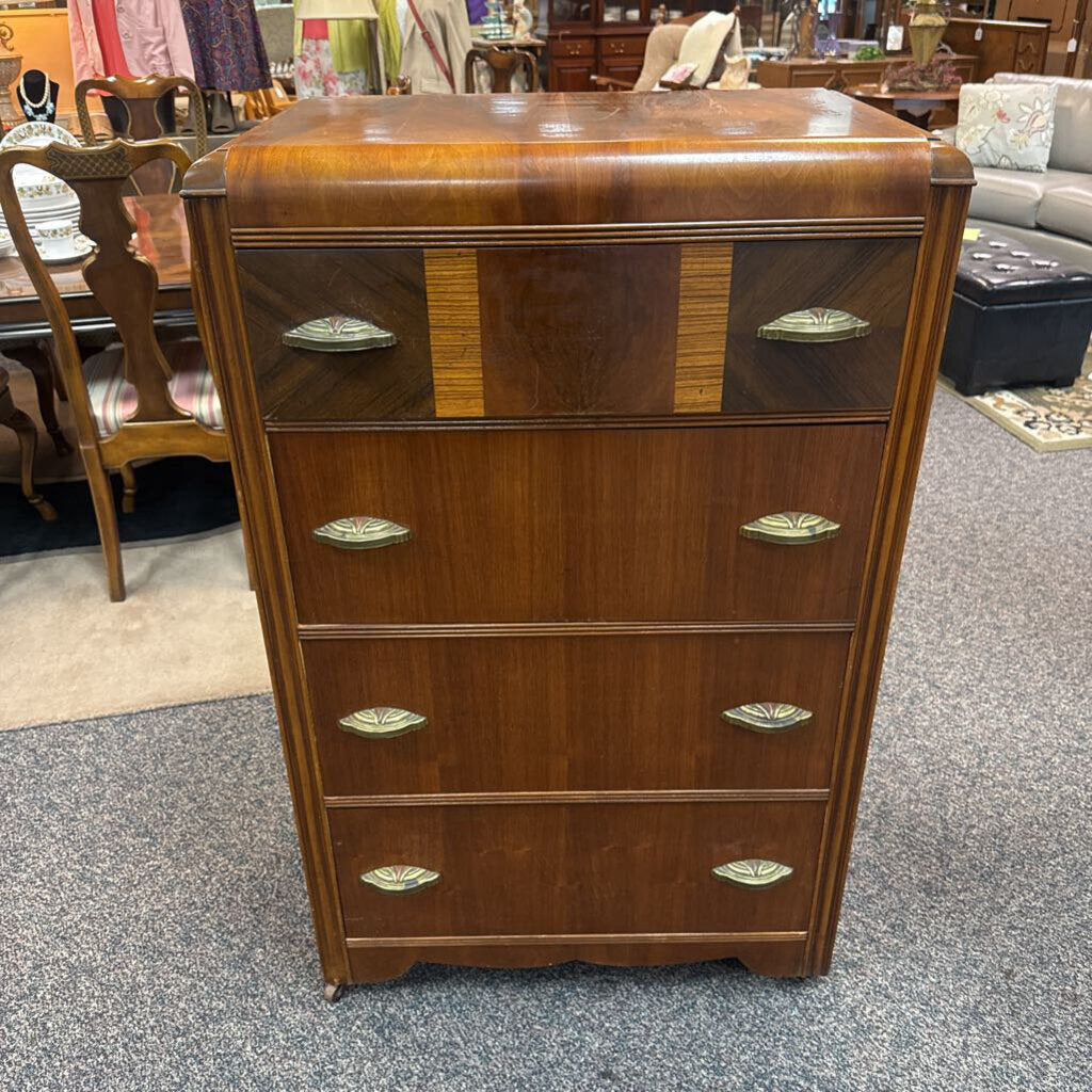 Waterfall Dresser 4 Drawer (48x30x18) – Main Street Estate Sales