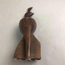 Load image into Gallery viewer, Mid Century Modern Hand-Carved Vintage Ironwood Quail Sculpture (12")(As Is)

