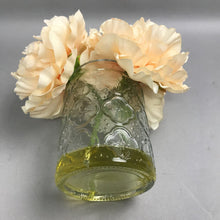 Load image into Gallery viewer, Glass Vase with Flowers (9")
