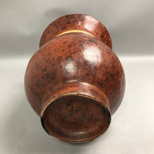 Load image into Gallery viewer, Brown Earthenware Rattan Wrap Decorative Vase (12.5x9.5x9.5)
