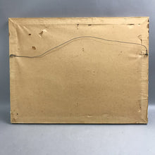 Load image into Gallery viewer, Vintage Framed Oil Paint of Fisherman On Board (17x22)
