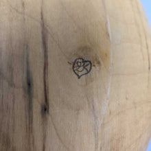 Load image into Gallery viewer, Large Hand-Turned Spalted Wood Bowl, Artist Marked (~3.5x14.5)
