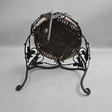 Load image into Gallery viewer, Rattan-Top Metal Riser / Plant Stand (9.5x9x9) (2 Available)
