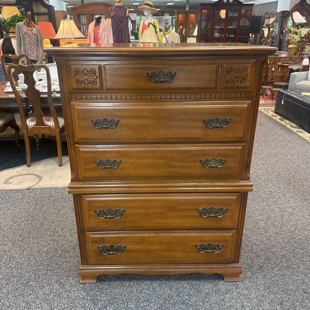 Sumter Highboy Dresser 5 Drawer (51x38x19) – Main Street Estate Sales