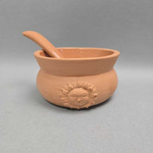 Load image into Gallery viewer, Boston Warehouse Terracotta Salta Bowl &amp; Ladel (2.5x4x4)
