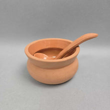 Load image into Gallery viewer, Boston Warehouse Terracotta Salta Bowl &amp; Ladel (2.5x4x4)
