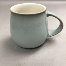 Load image into Gallery viewer, Blue Denby Mugs Truffle Set of 4 Pot Belly Slopped D Handle Ceramic England (3.5")
