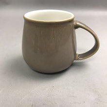 Load image into Gallery viewer, Brown Denby Mugs Truffle Set of 4 Pot Belly Slopped D Handle Ceramic England (3.5")
