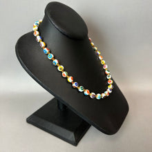 Load image into Gallery viewer, Vintage Italian Millefiori Art Glass Beaded Necklace (17")
