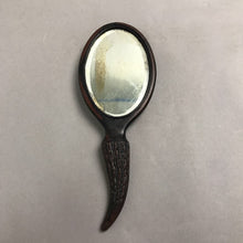 Load image into Gallery viewer, Faux Horn Handle Vanity Mirror (As-Is) (10")
