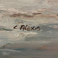Load image into Gallery viewer, C. Alexis Big Ben Framed Oil Painting (25x29)
