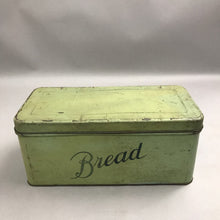 Load image into Gallery viewer, Vintage Green Bread Box (5x12x6)

